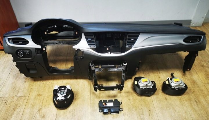 OPEL ASTRA V K РЕСТАЙЛИНГ 19-22 ПАНЕЛЬ КОНСОЛЬ ПОДУШКИ НАТЯЖИТЕЛИ ДАТЧИК РАЗБОРКА, фото 1