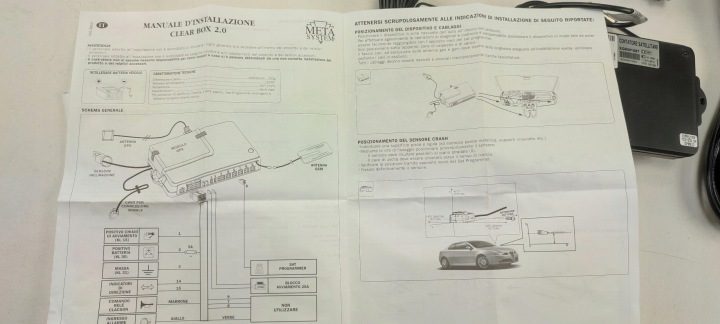 СИГНАЛИЗАЦИЯ GPS ALFA ROMEO 147 / 156 1997-2010 НОВАЯ ОРИГИНАЛ 50504370, фото 6