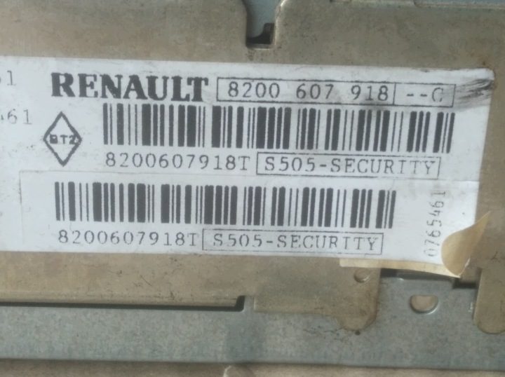 МАГНИТОЛА RENAULT SCENIC II 8200607918, фото 3