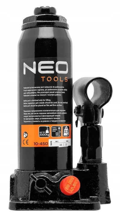 NEO TOOLS Домкрат słupkowy 2 т 10-450, фото 5