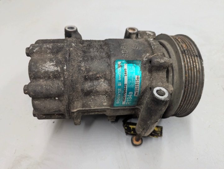 КОМПРЕССОР КОНДИЦИОНЕРА CITROEN C3 1.1/1.4/1.6 6453QH / SD6V12-1941 02-, фото 6