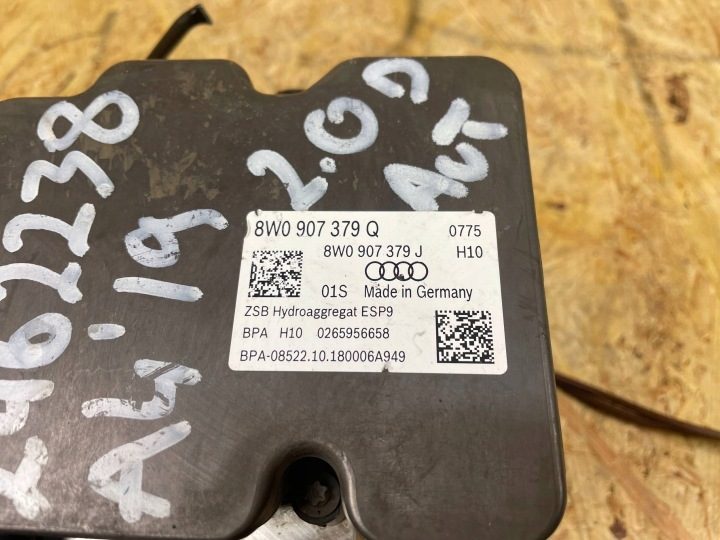 ГЛАВНЫЙ ТОРМОЗНОЙ ЦИЛИНДР БЛОК УПРАВЛЕНИЯ ABS AUDI A4 B9 A5 8W 8W0907379Q 8W0907379J 2015-, фото 10