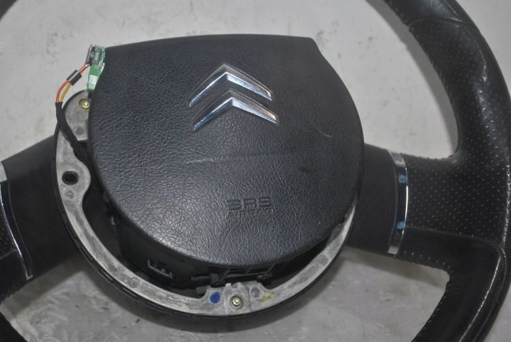 РУЛЬ AIRBAG КОМПЛЕКТ КОЖА CITROEN C4 I, фото 2