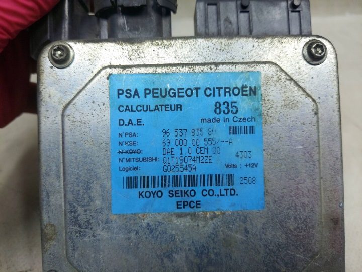 Блок управления гидроусилителя 9653783580 Citroen C2 C3, фото 4