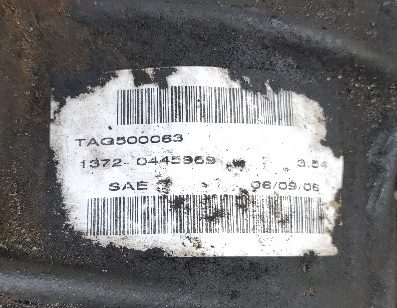 Редуктор передний LAND ROVER RANGE ROVER SPORT (L320) TAG500063 2.7L дизель, фото 2