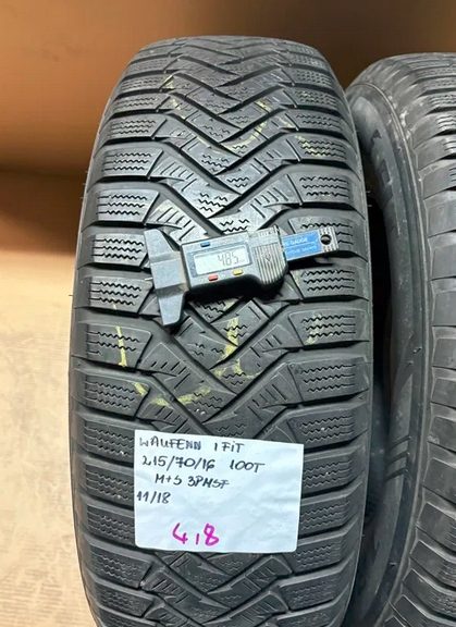 2× Шина зимняя Laufenn I FIT LW31 215/70R16 100 т сцепление на снегу (3PMSF), фото 2