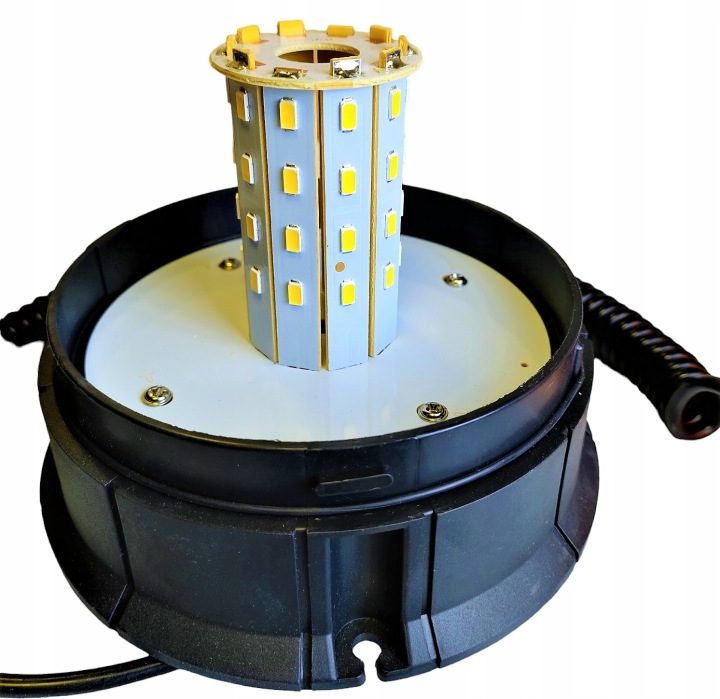 LEDOWA ПРОБЛЕСКОВЫЙ МАЯЧОК LED НА МАГНИТ С WŁĄCZNIKIEM НА ГНЕЗДО 12-24V, фото 4