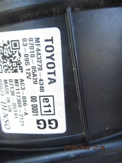 Отопитель Комплект Toyota Auris II 2 E180 2015 г. Европа, фото 3