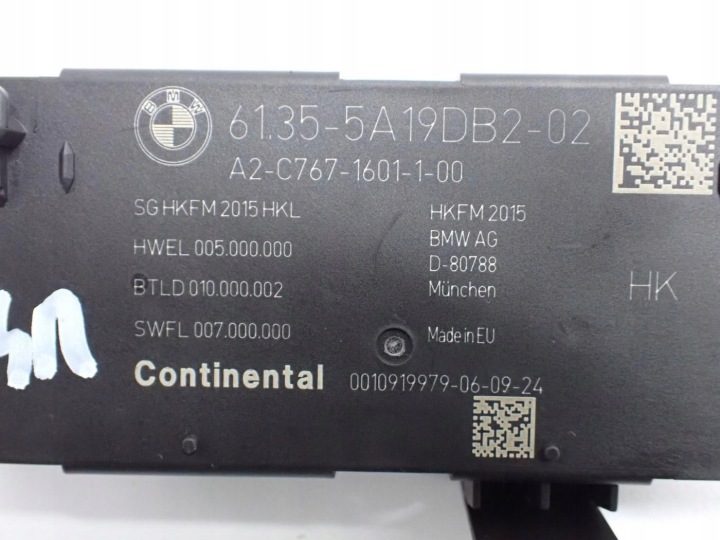 Блок управления крышки задний 5A19DB2 BMW X3 G01 23 г., фото 2