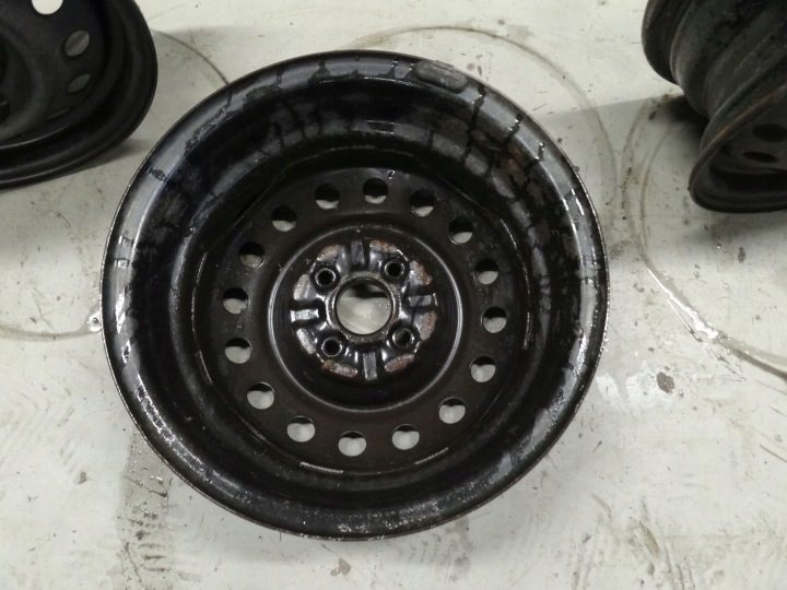4× Штампованный диск Toyota OE SDT50156 5.5" x 14" 4x100 ET 45, фото 7