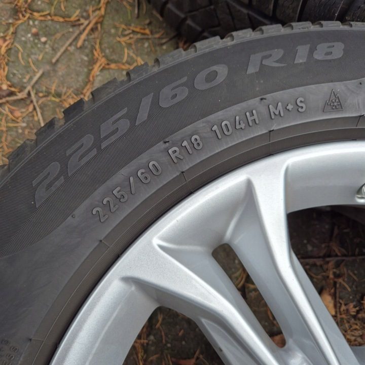 ЗИМА КОЛЕСА ОРИГИНАЛ BMW X3 G01 X4 G02 225/60 R18 ШИНЫ 2021 г., фото 6