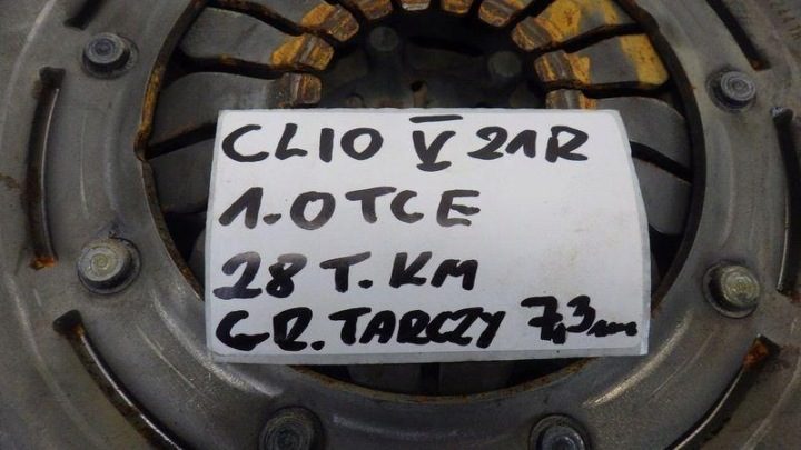 СЦЕПЛЕНИЕ В СБОРЕ 28 тыс. км RENAULT CLIO V 1.0 TCE CLIO V, фото 9