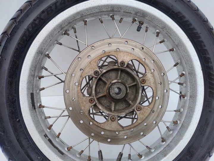 Диск задний BMW F650 f 650 93-96, фото 3