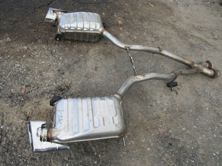 ГЛУШИТЕЛИ KOŃCOWE ВЫХЛОПА Mercedes-Benz SLK R171 171 3.5 V6 A1714910201, фото 8