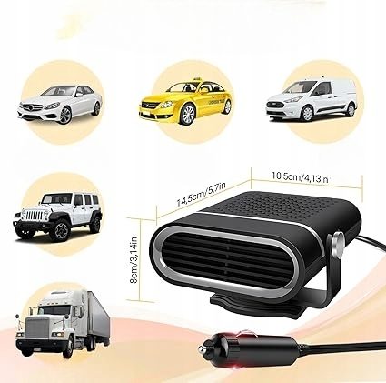 Отопитель Вентилятор для Авто 2w1 12V Carcommerce, фото 6