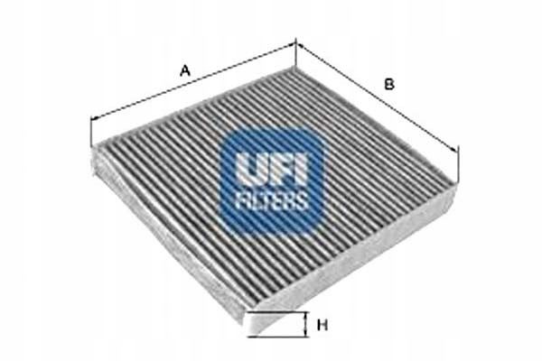 UFI 54.115.00 Фильтр, вентиляция салона, фото 2