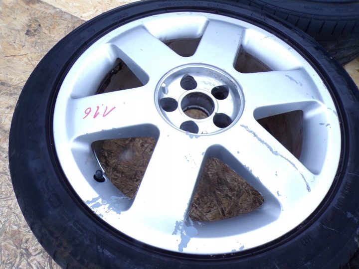 4× Литой диск Audi OE 7.5" x 17" 5x112, фото 9