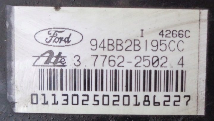 FORD MONDEO MK1 95 г. 1.6 ГЛАВНЫЙ ТОРМОЗНОЙ ЦИЛИНДР ВАКУУМНЫЙ УСИЛИТЕЛЬ, фото 2
