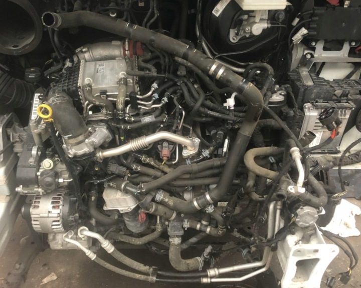Двигатель VW Crafter MAN 2.0 TDI ИДЕАЛЬНЫЙ Оригинал из Швейцарии DAU DAUA КОМПЛ., фото 1
