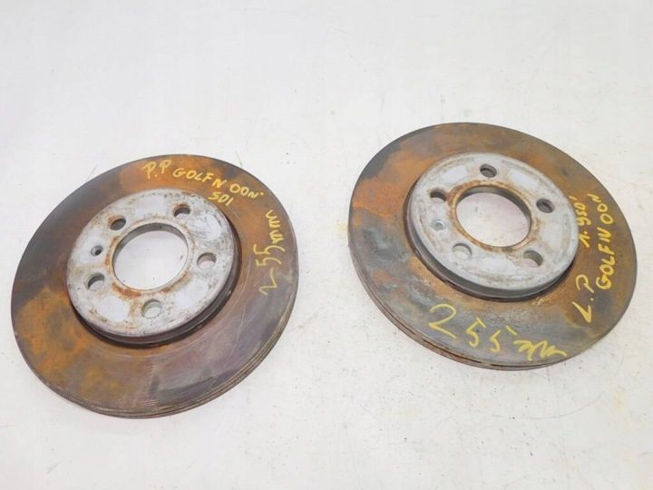 VW Golf IV 1.9 SDI 97-03r диски тормозные передние 255 мм, фото 3