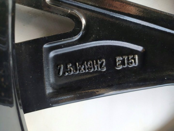 Литой диск Volkswagen OE 5G0601025AN 7.5" x 19" 5x112 ET 51, фото 5