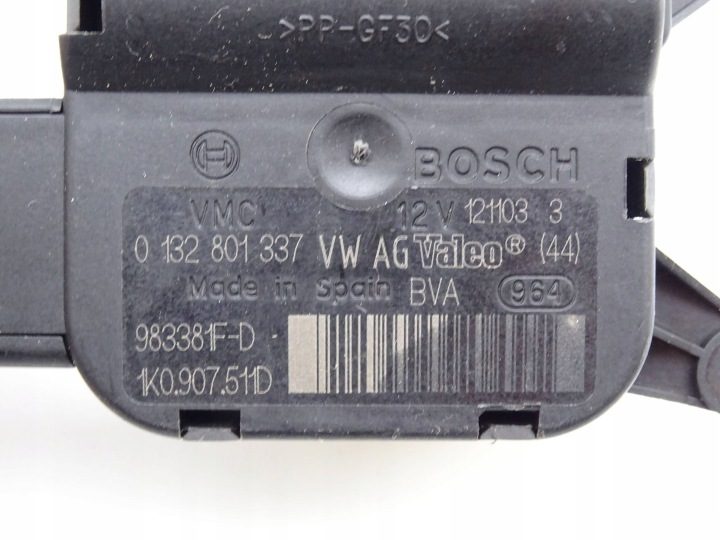 МОТОРЧИК ВЕНТИЛЯТОРА ПЕЧКИ VW TOURAN I 1K0907511D / 0132801337 NR853, фото 2