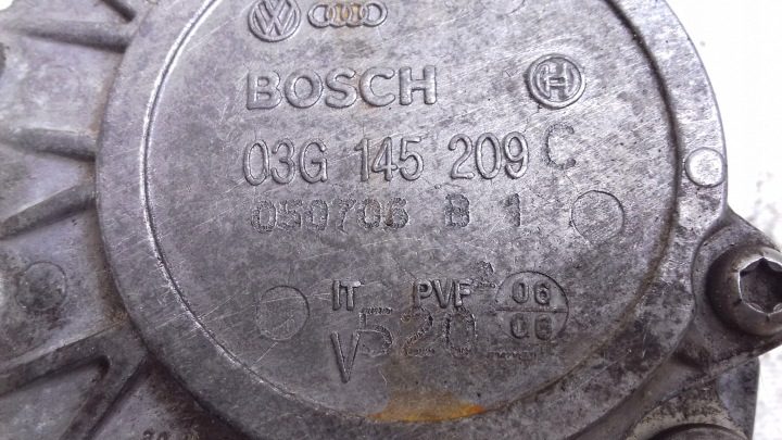 ВАКУУМНЫЙ ТОПЛИВНЫЙ НАСОС 03G145209C SKODA OCTAVIA II 1.9 TDI VW SEAT AUDI, фото 4