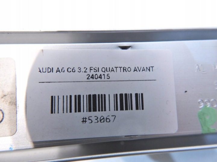 НАПРАВЛЯЮЩАЯ БАГАЖНИКА ПРАВАЯ AUDI A6 C6 AVANT 4F9863556A 8918000023 990200169305, фото 4