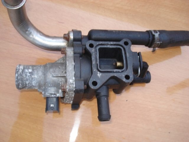 OPEL CHEVROLET 1.6 1.8 корпус термостата 12992383 96817255, фото 5