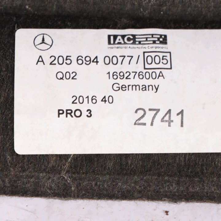 Mercedes A205 A238 Панель Поперечная Багажника Кабриолет A2056940077, фото 11