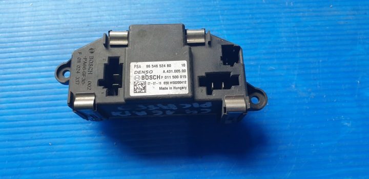 Citroen c4 Picasso резистор вентилятора обдува 9654652480, фото 2
