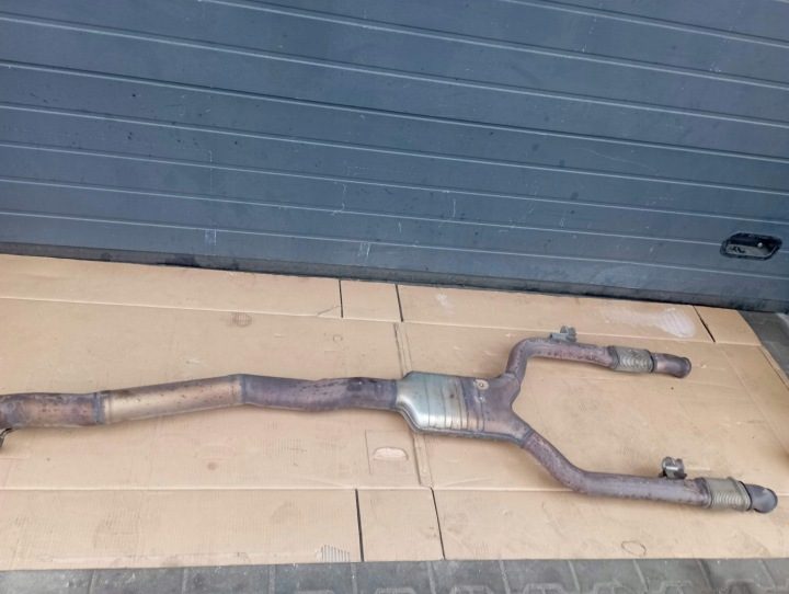 MERCEDES W205 C КЛАСС 3.0 V6 ГЛУШИТЕЛЬ ТРУБА A2054910401, фото 4