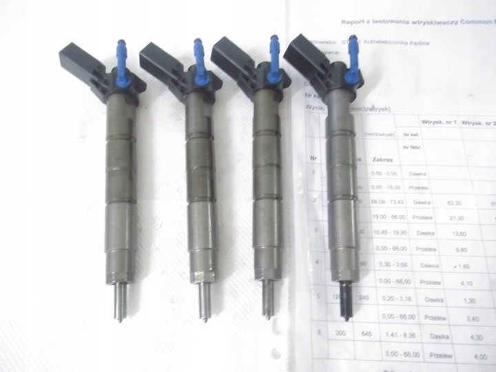 КОМПЛЕКТ форсунок 4 шт. 0445117048 0445117047 A6540700187 Mercedes, фото 1