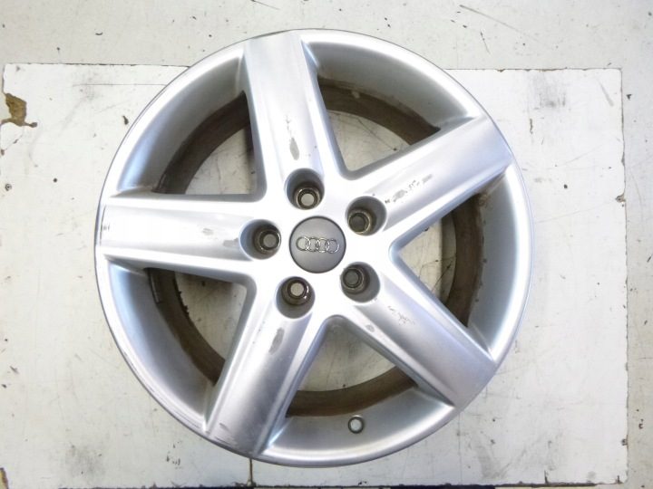 4× Литой диск Audi OE 4F0601025AF 7.5" x 17" 5x112 ET 45, фото 4