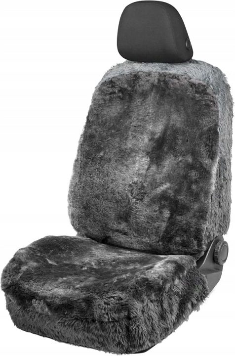 Чехол на сиденье автомобильное Walser Lambskin Mona антрацит, фото 1