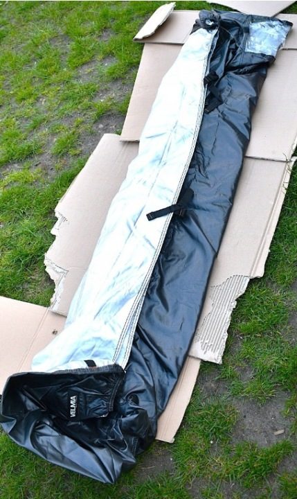 Velmia Чехол на Мотоцикл ODPORNY ДЛЯ 300° Тепла Черно Серый 205x90x120, фото 4