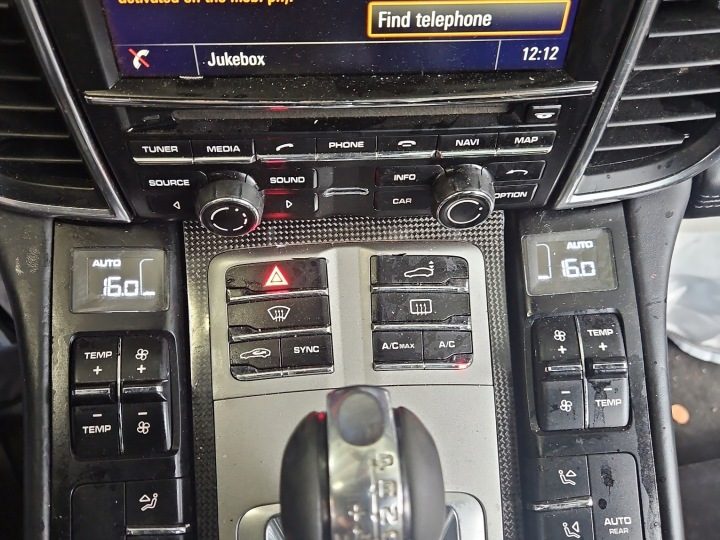 КОНСОЛЬ БЛОК УПРАВЛЕНИЯ ПЕЧКОЙ PORSCHE PANAMERA I 970 97065330353 97061343704, фото 1