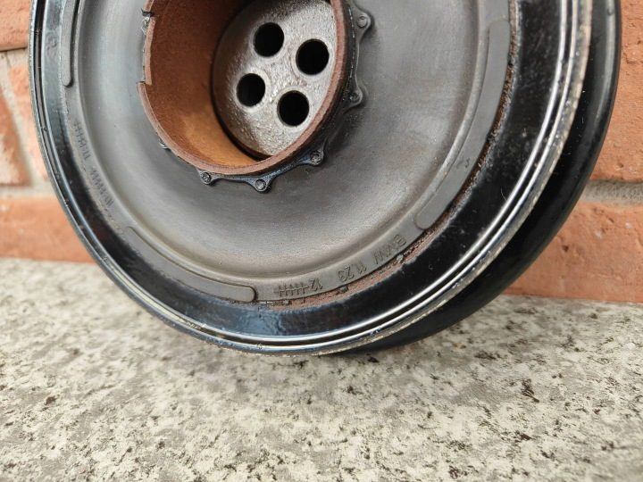 BMW F01 F07 F30 F10 F15 F25 3.0D N57 - шкив гаситель колебаний - 8511321, фото 5