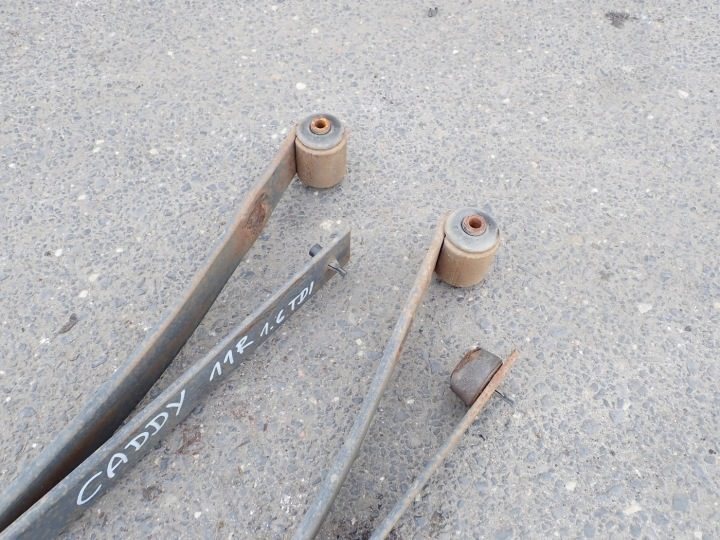2XRESOR ДВОЙНОЙ ЛИСТ ПОДВЕСКИ ЩЕТКА VW CADDY III 2K0511151AD, фото 4