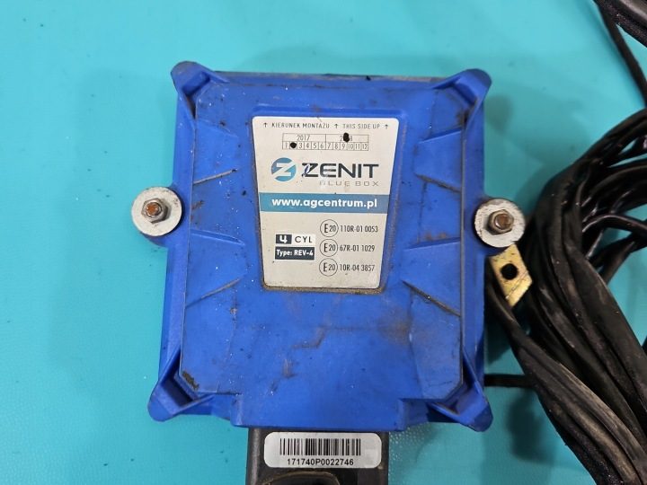ГБО LPG ГАЗА ZENIT BLUE БОКС 4 ЦИЛ., фото 2