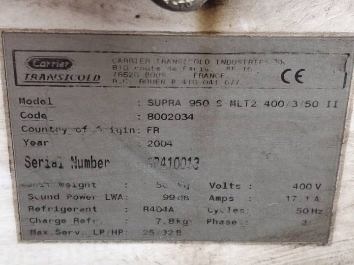 Агрегат холодильный CARRIER SUPRA 950, фото 6