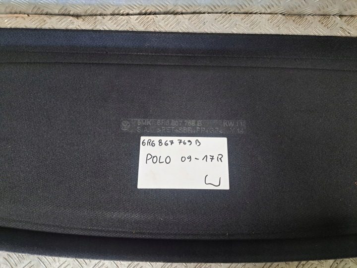 VW POLO ПОЛКА БАГАЖНИКА 6R6867769B, фото 9