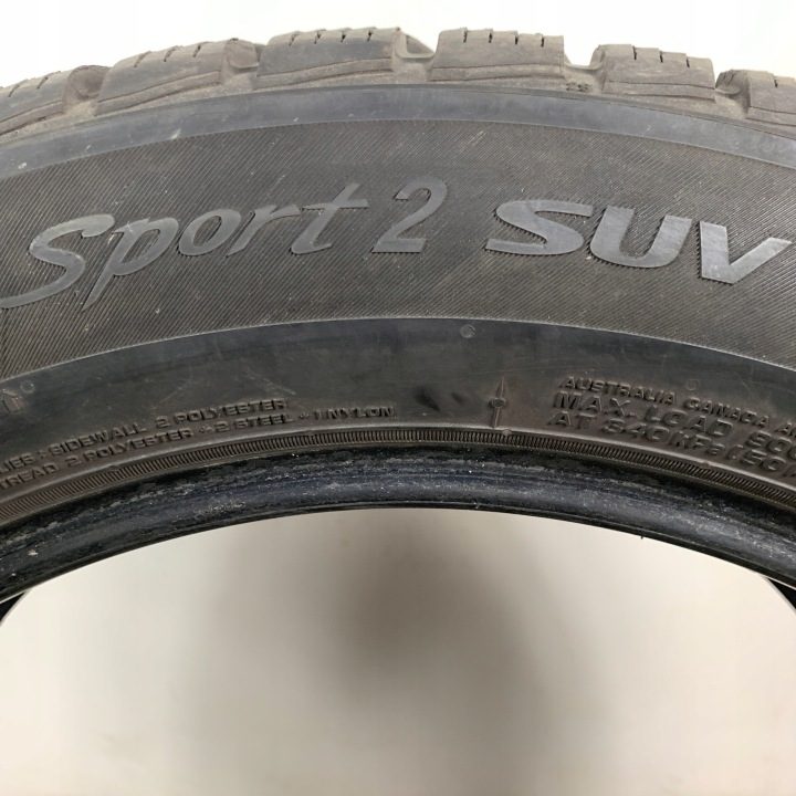 Шина зимняя Nexen Winguard Sport 2 ВНЕДОРОЖНИК 235/55R18 104 H сцепление на снегу (3PMSF), фото 5