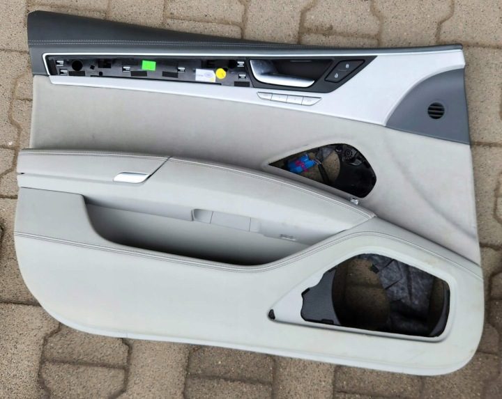 Audi A8 обшивки двери кожа Siwa + алькантара 4 шт. A18, фото 3