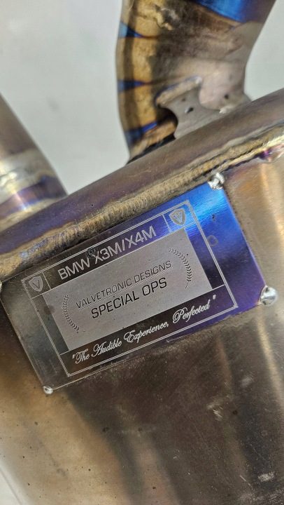 Глушитель Tytanowy BMW X3M X4M F98 F97 Valvetronic Designs Special, фото 13