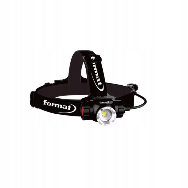Аккумуляторный налобный фонарь LED 900lm FORMAT, фото 1
