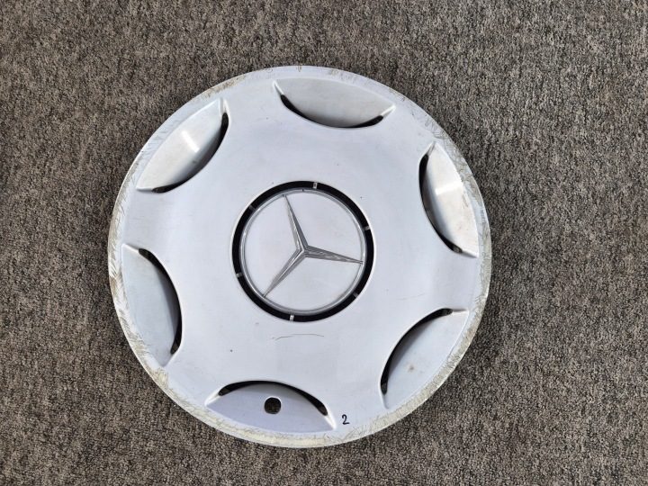 Колпак Mercedes OE Оригинальный 15" серебристый, фото 2