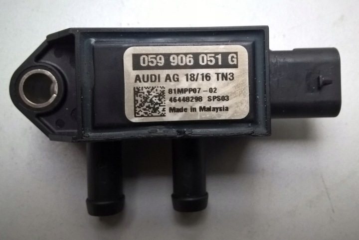 AUDI A4 A5 A6 A7 3.0TDI ДАТЧИК ДАВЛЕНИЯ ВЫХЛОПНЫХ ГАЗОВ DPF OE 059906051G, фото 4