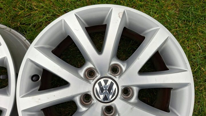 4× Литой диск Volkswagen OE 6.5" x 16" 5x112 ET 50, фото 10