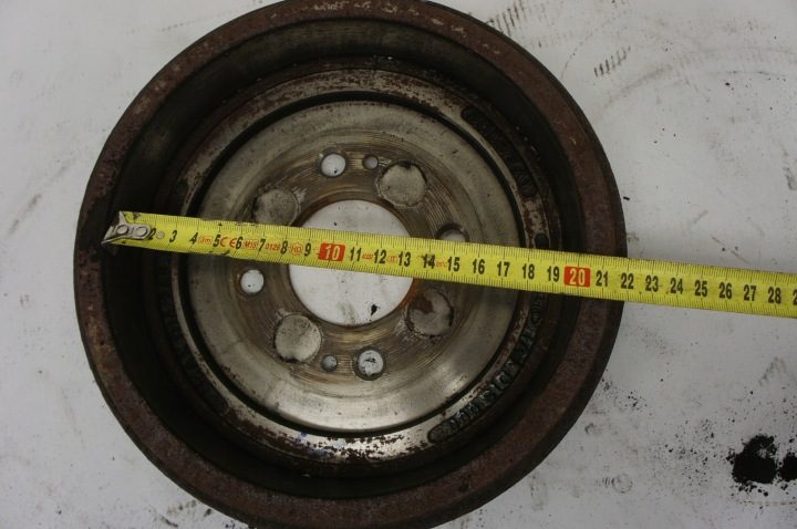 PU056 Hyundai I20 III 1.2i Барабан Тормозной Задний 584111S000 AR, фото 5
